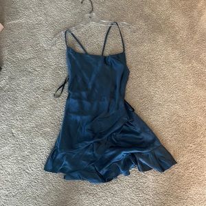 Blue Polly Mini dress